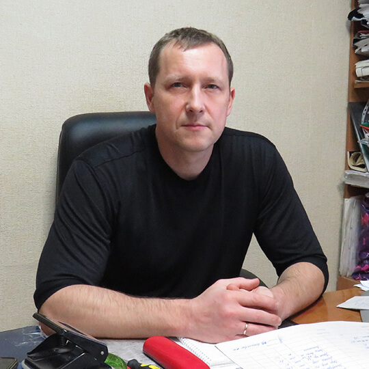Начальник отдела снабжения АО «Ирбис» Сергей Толстых